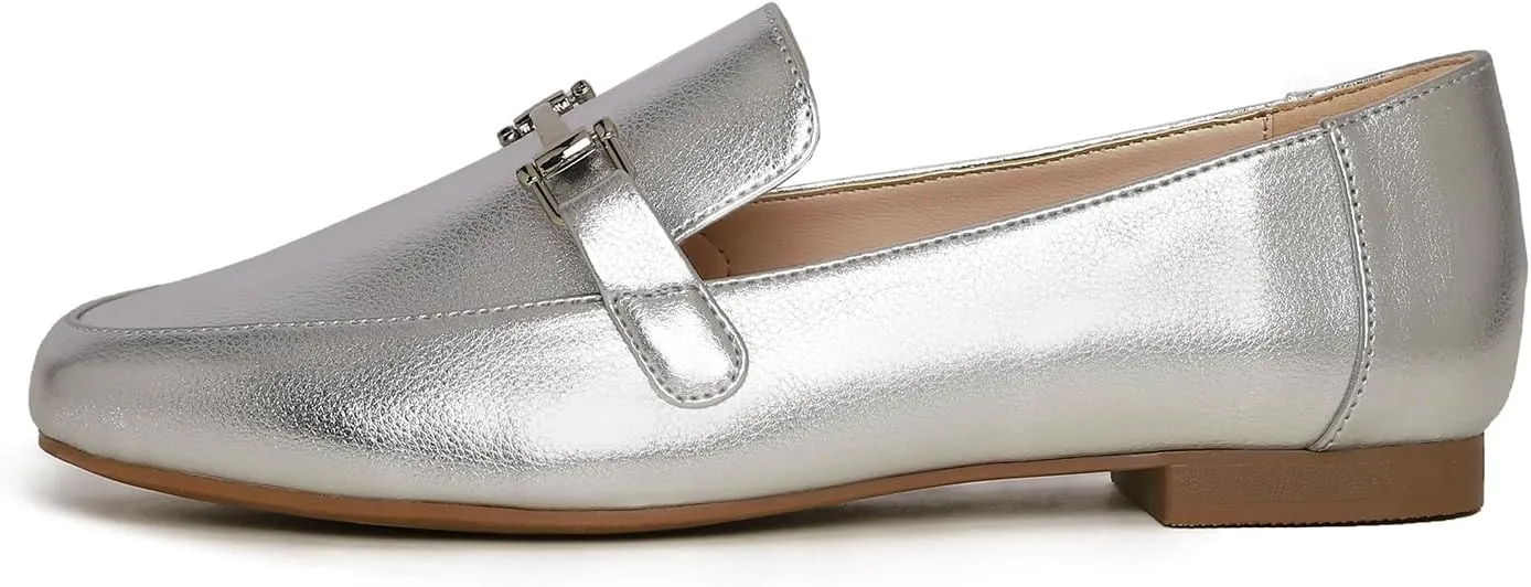 Feversole Women's Fashion Trim Deco Loafer Slippers