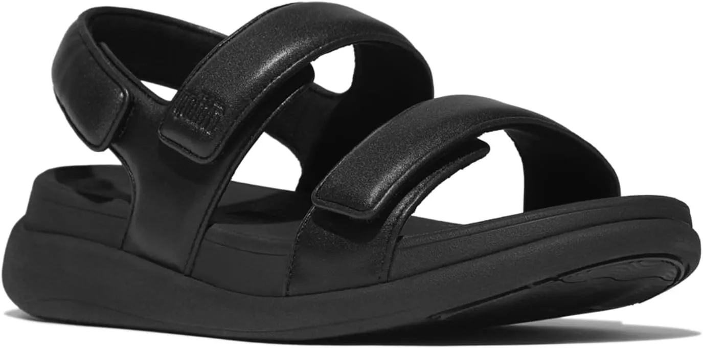 FitFlop Women's F-Mode Go Adjustable Flatform Back-Strap Sandals Wedge