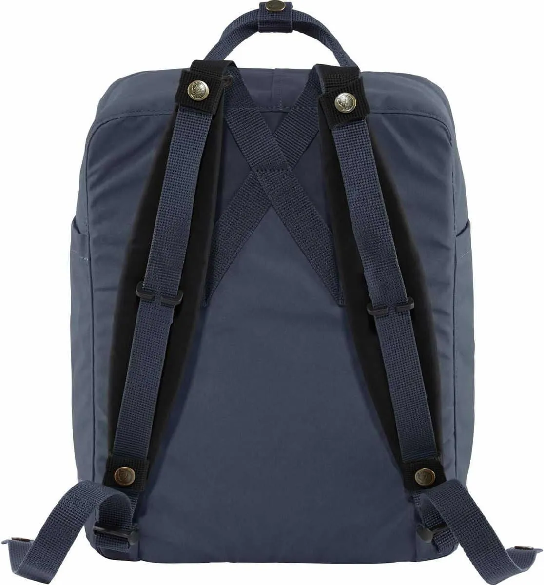 Fjällräven Kånken Shoulder Pads - Shoulder Pads - Polyester Fabric - Extra Padding - Press Buttons at Top Black 1 One Size One Size