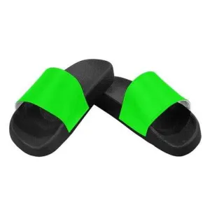 Flip-Flop Sandals, Neon Green Women's Slides