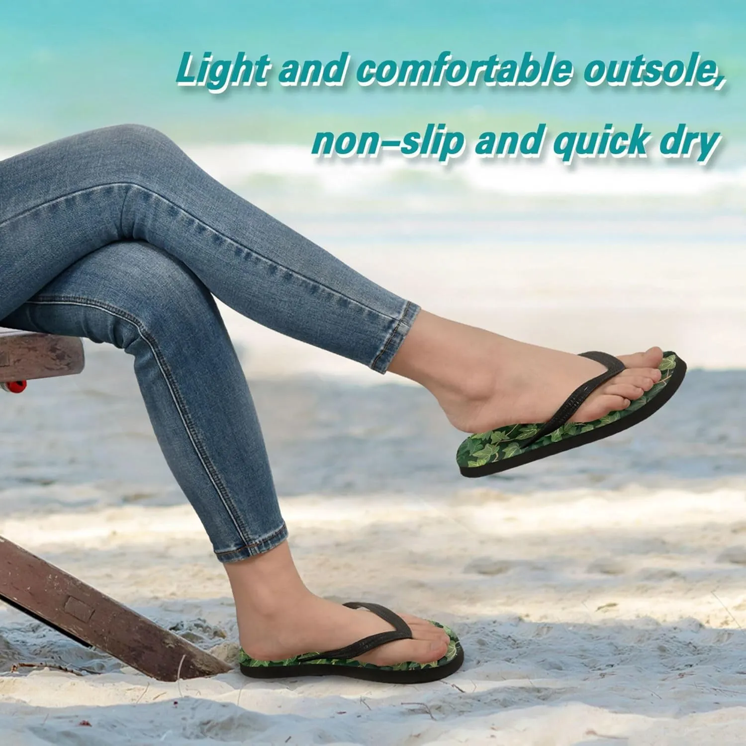 Flip Flops for Men Women Casual Summer Sandals Bathroom Shower Shoes