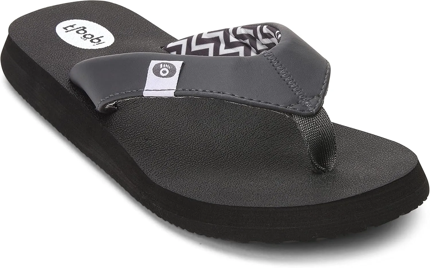 Floopi Flip Flops for Women Flat Yoga Mat Thong Womens Sandals Ladies Beach Sandals with Indoor & Outdoor Anti Skid Soles
