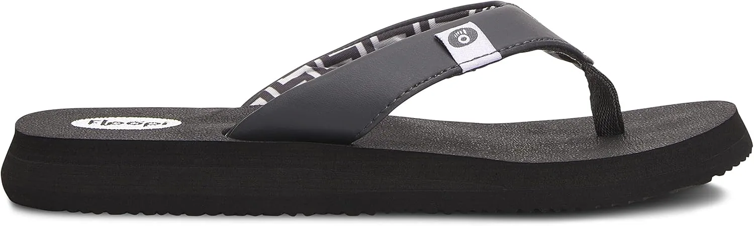 Floopi Flip Flops for Women Flat Yoga Mat Thong Womens Sandals Ladies Beach Sandals with Indoor & Outdoor Anti Skid Soles