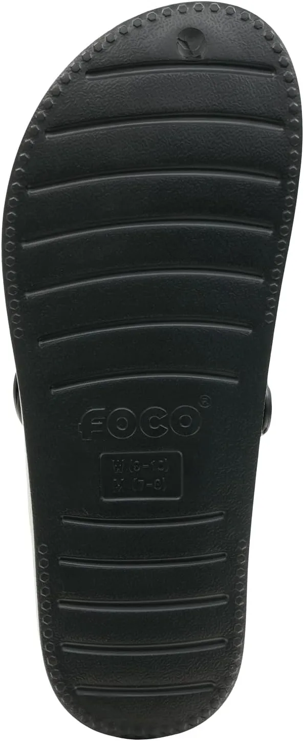 FOCO Open Back Buckle Clog – Comfortable Slip-On Sandals for NFL Fans, Officially Licensed Team Footwear