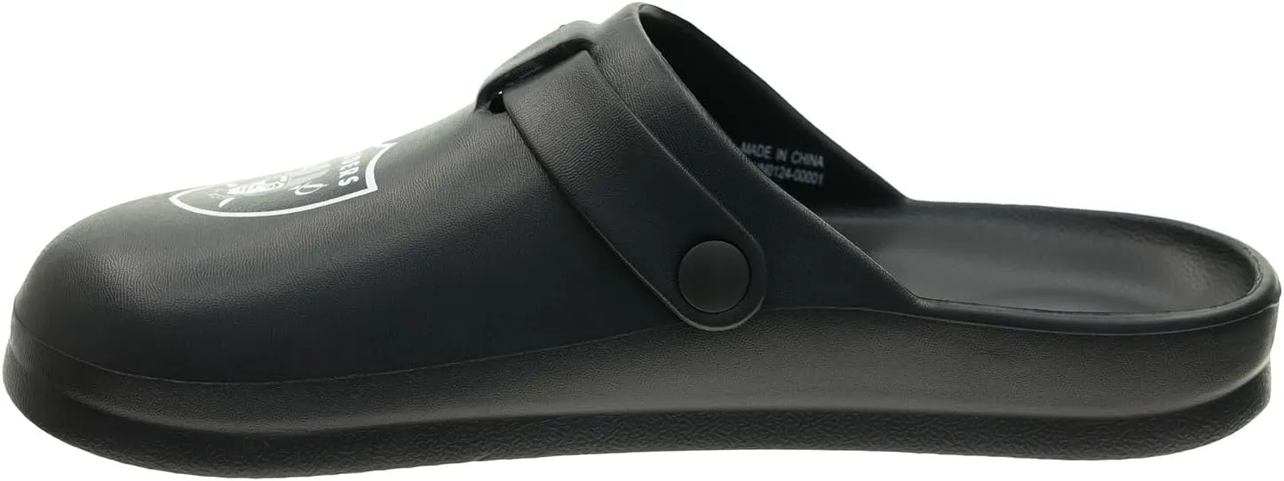 FOCO Open Back Buckle Clog – Comfortable Slip-On Sandals for NFL Fans, Officially Licensed Team Footwear