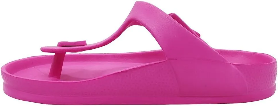 FUNKYMONKEY EVA Flip Flops Waterproof Adjustable Thong Sandals for Mens and Womens