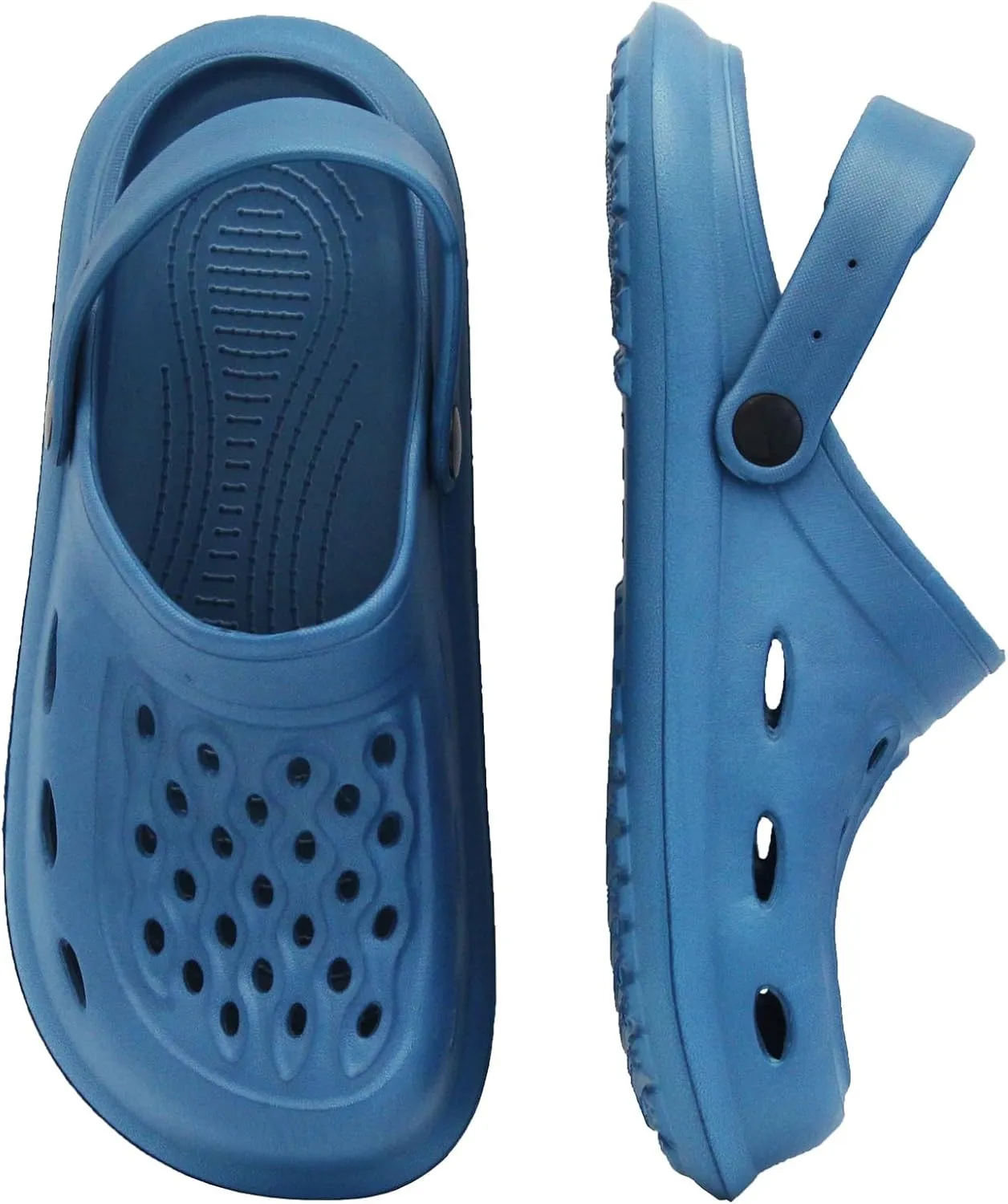 Garden Clogs for Women and Men, Slip On Mules Sandals Classic Slippers Outside Home Casual Wear Non-Slip Air Cushion Thick Bottom Sliders Shoes