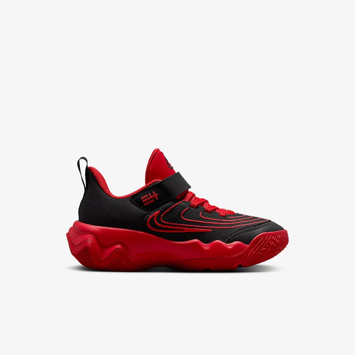Giannis Immortality 4 Little Kids' Shoes (FZ6733-005, Black/University Red/Team Red)