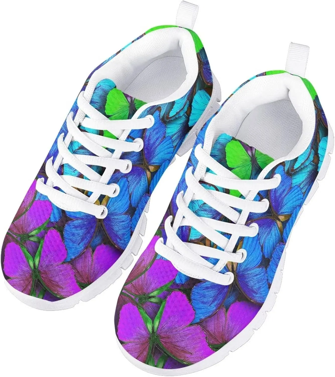 Girls Boys Novelty Graphic 3D Print Tennis Shoes Kids Soft Lightweight Casual Running Sneakers