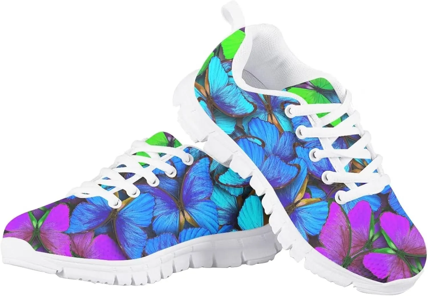Girls Boys Novelty Graphic 3D Print Tennis Shoes Kids Soft Lightweight Casual Running Sneakers