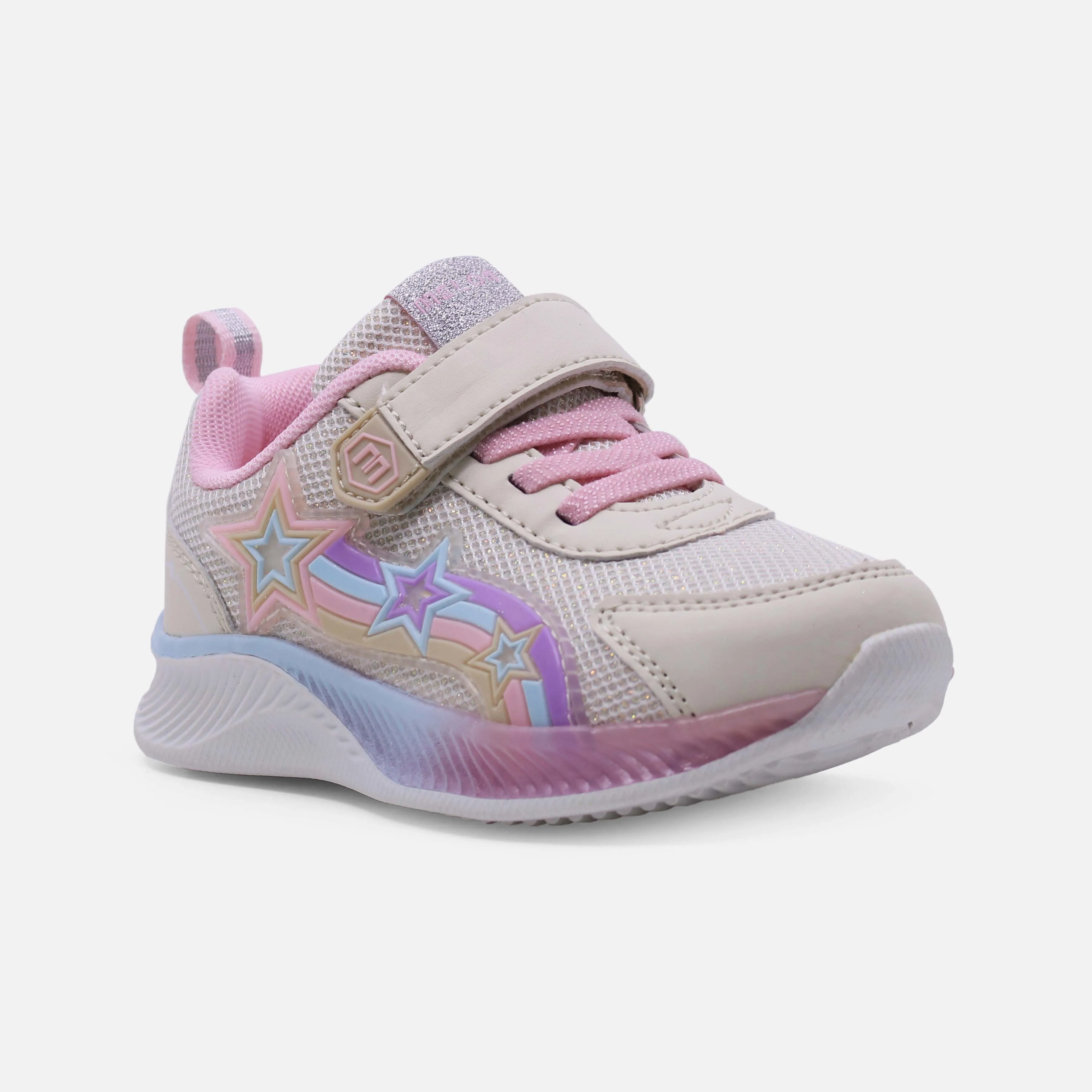 GIRLS LIGHT VELCRO SHOES