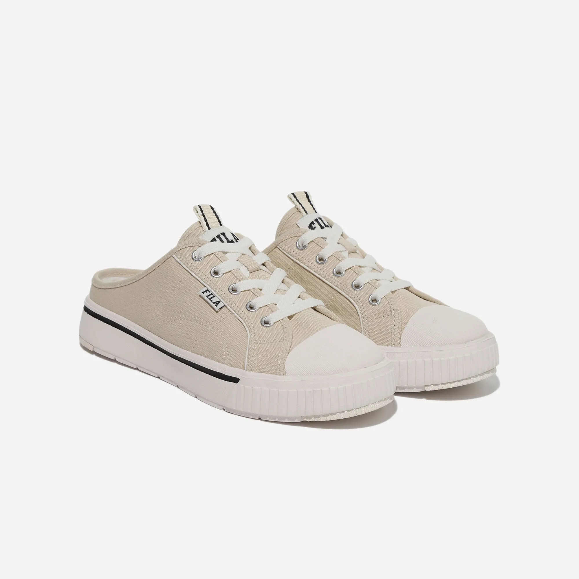 Giày Sneaker Unisex Fila Court Lite Mule - Nâu