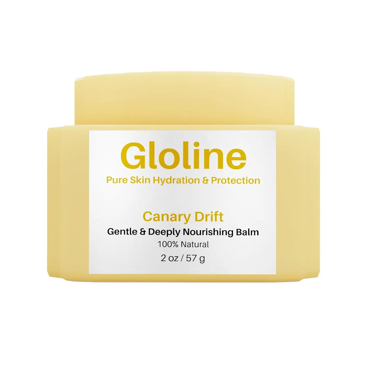 Gloline Canary Drift – All Natural Skin Superfood Balm for Face & Body with Squalane, Shea Butter, Beeswax, Argan Oil, Vitamin E   6 Antioxidant-Rich Botanicals | Deeply Moisturizing and Nourishing