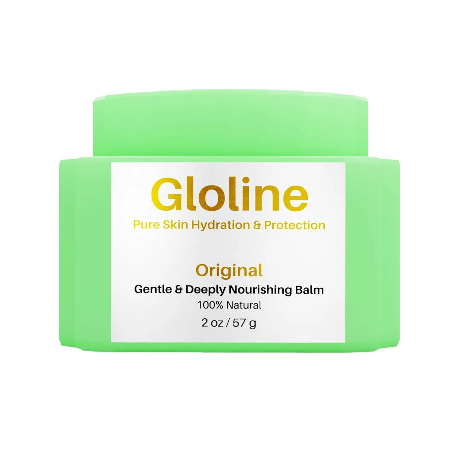 Gloline Original – All Natural Skin Superfood Balm for Face & Body with Squalane, Shea Butter, Vitamin E   6 Antioxidant-Rich Botanicals | Deeply Moisturizing and Nourishing | Collagen Boosting
