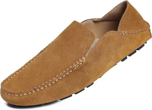 Go Tour Handmade Mens Casual Loafers Moccasins Slip On Driving Shoes