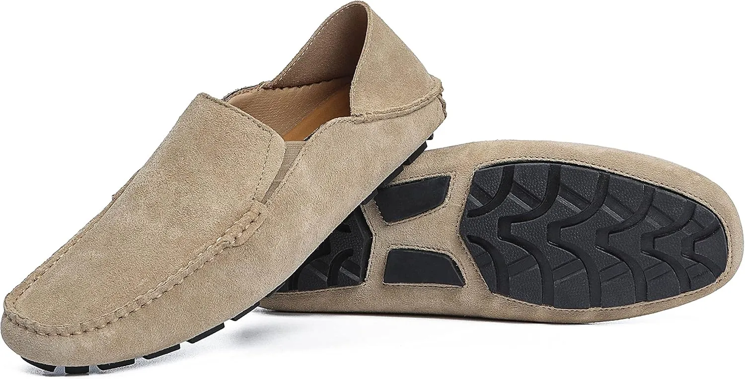 Go Tour Handmade Mens Casual Loafers Moccasins Slip On Driving Shoes
