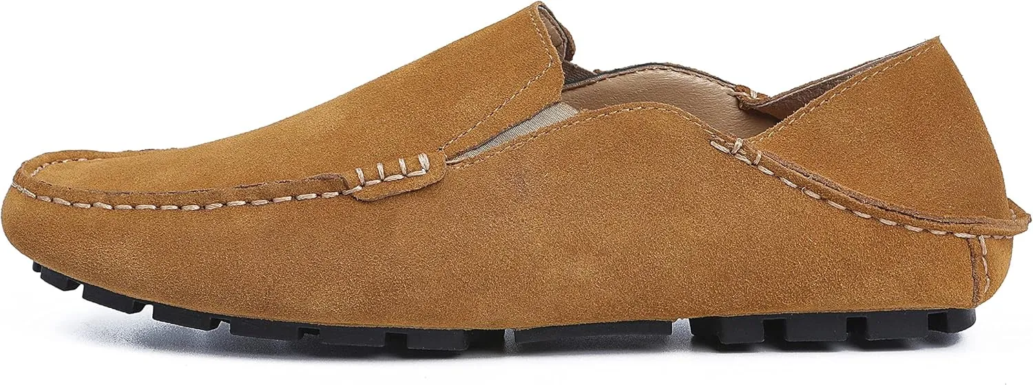 Go Tour Handmade Mens Casual Loafers Moccasins Slip On Driving Shoes