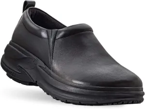 Gravity Defyer Men's G-Defy Lars Clogs - Shock Absorbing Leather Slip-On Supportive Clogs for Standing