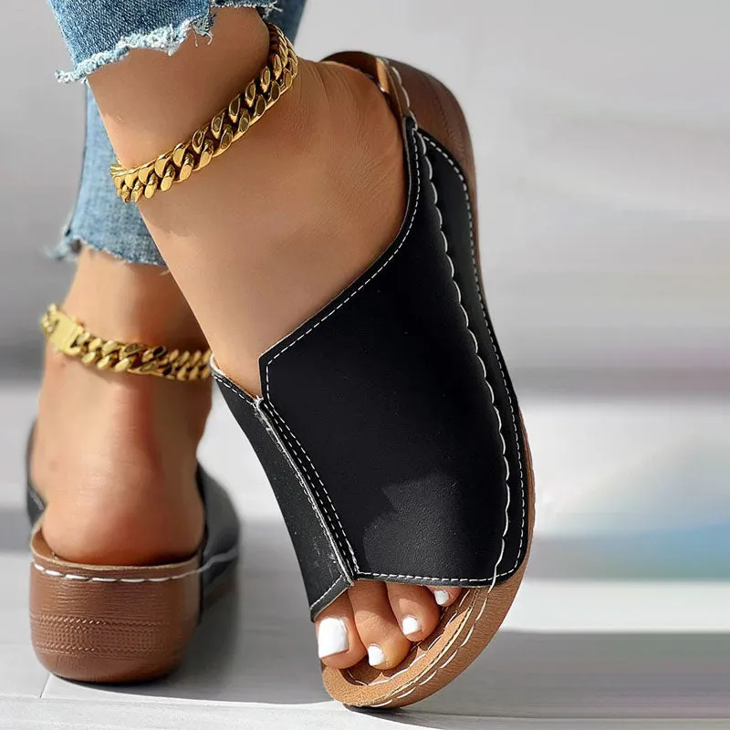 GS Mule | Elegante muiltjes met wedge hak voor dames