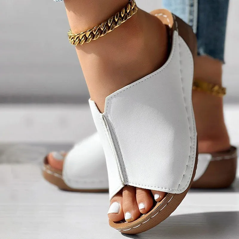 GS Mule | Elegante muiltjes met wedge hak voor dames
