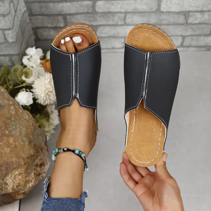 GS Mule | Elegante muiltjes met wedge hak voor dames