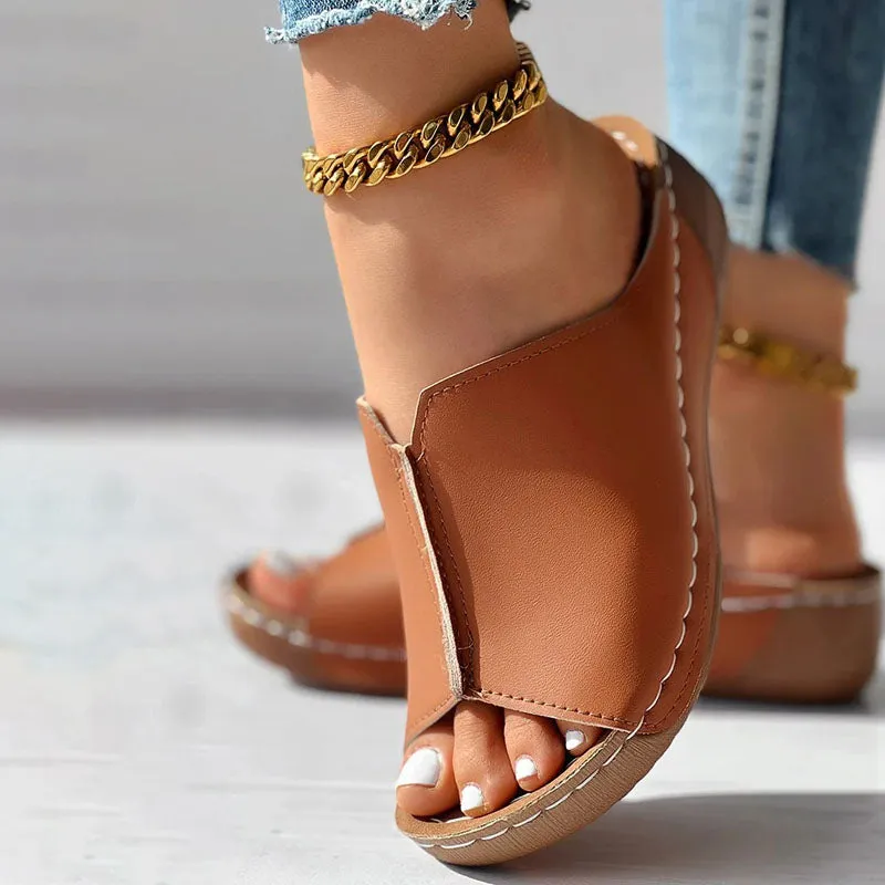 GS Mule | Elegante muiltjes met wedge hak voor dames
