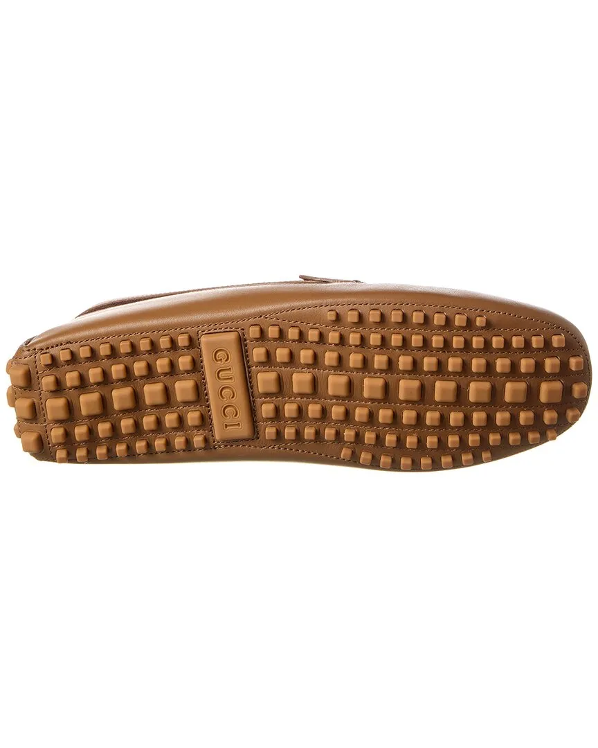 Gucci Gg Mega sale & Suede Loafer Leather Sustainable