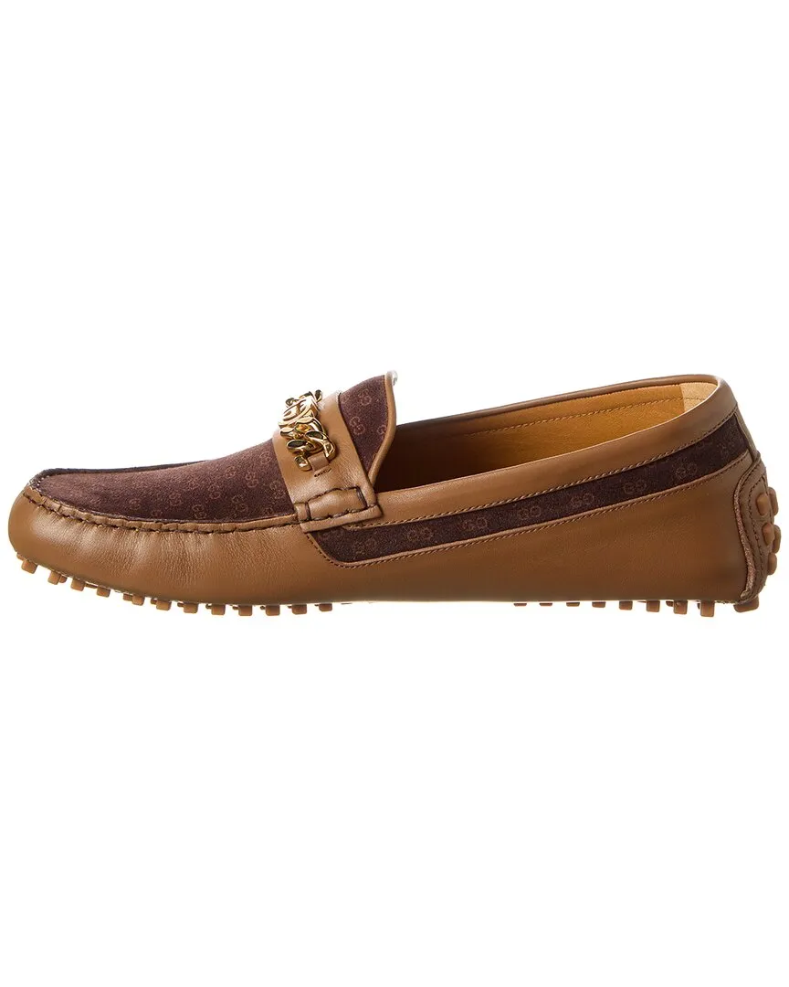 Gucci Gg Mega sale & Suede Loafer Leather Sustainable
