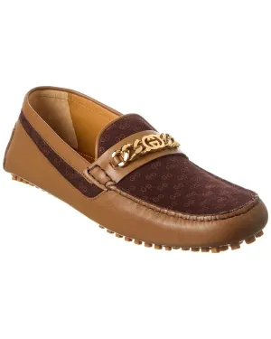 Gucci Gg Mega sale & Suede Loafer Leather Sustainable