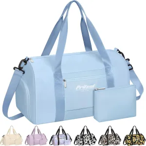 Gym Bag for Women with Shoe Compartment, Sport Gym Tote Bags Travel Duffle Bag for Hospital Yoga Maternity