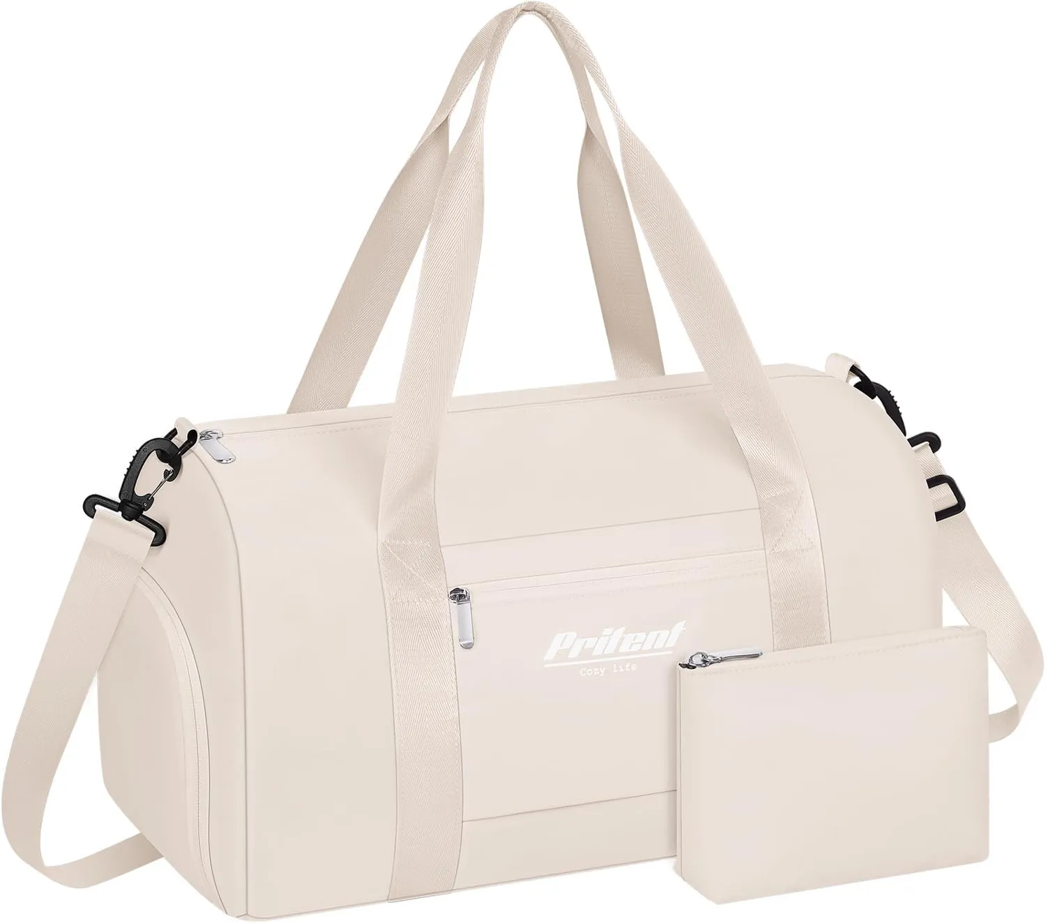 Gym Bag for Women with Shoe Compartment, Sport Gym Tote Bags Travel Duffle Bag for Hospital Yoga Maternity