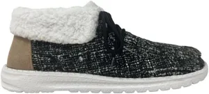 Gypsy Jazz Marsha Black Sherpa Lined Casual Shoe GJSP0349-001