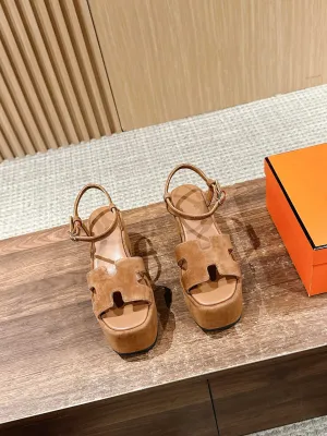 H New waterproof platform sandals