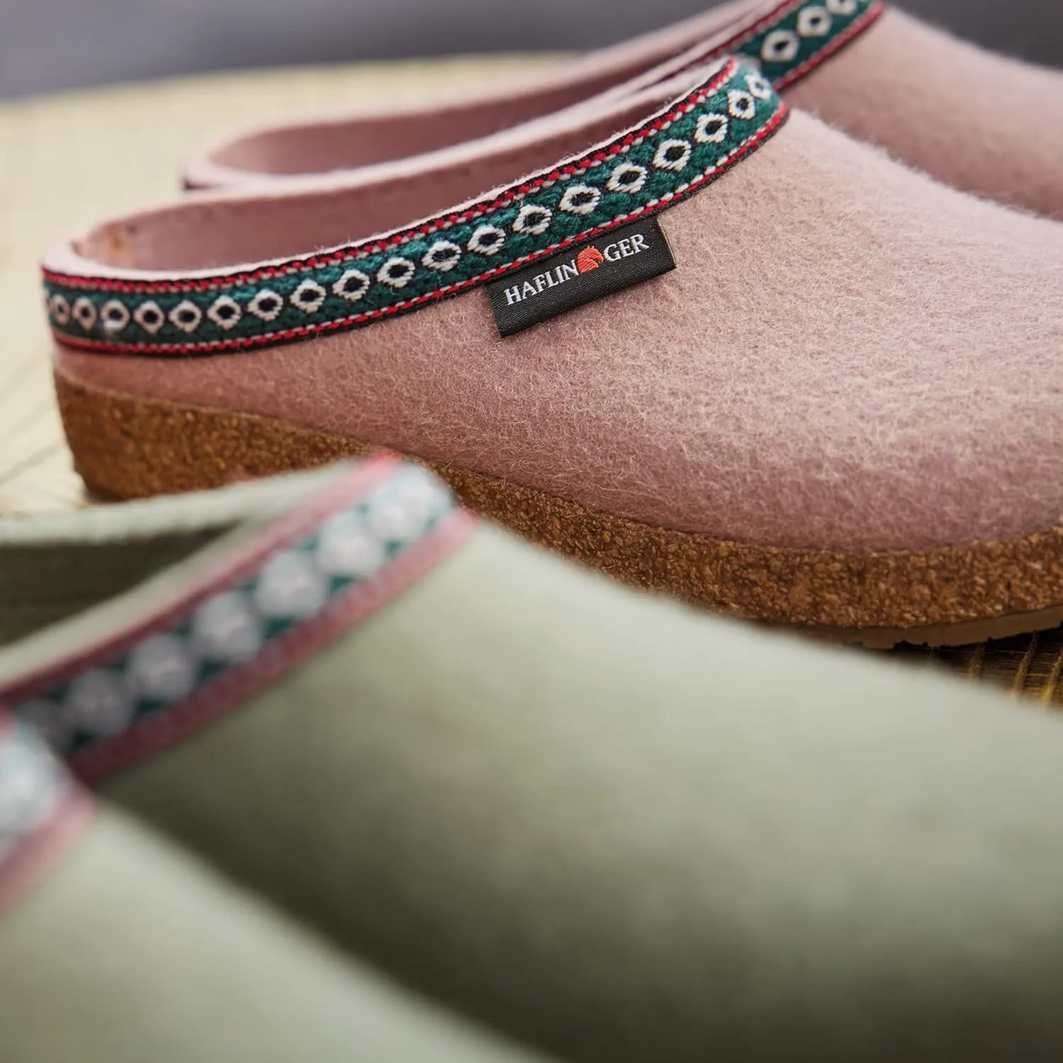 HAFLINGER GZ Felt Clogs Mules Shoes Unisex