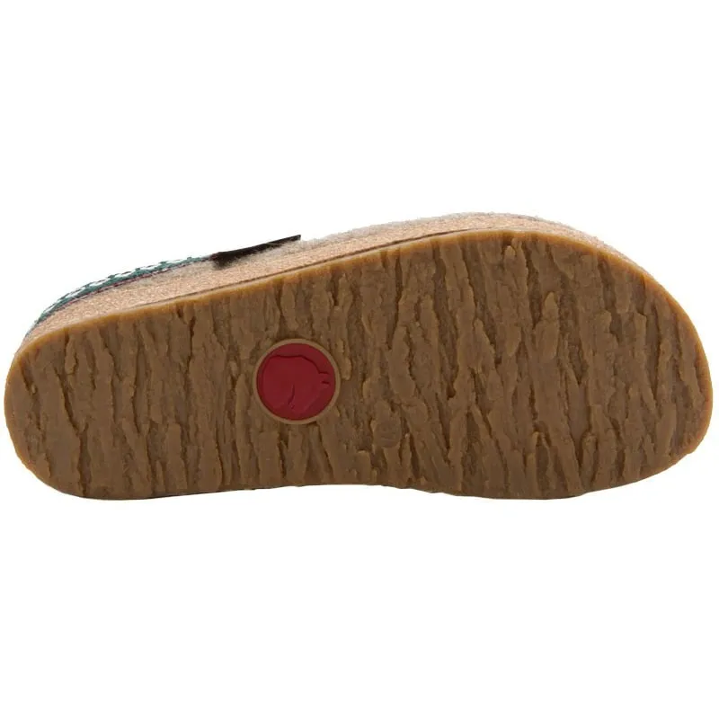 Haflinger GZ Wool Clog – Earth