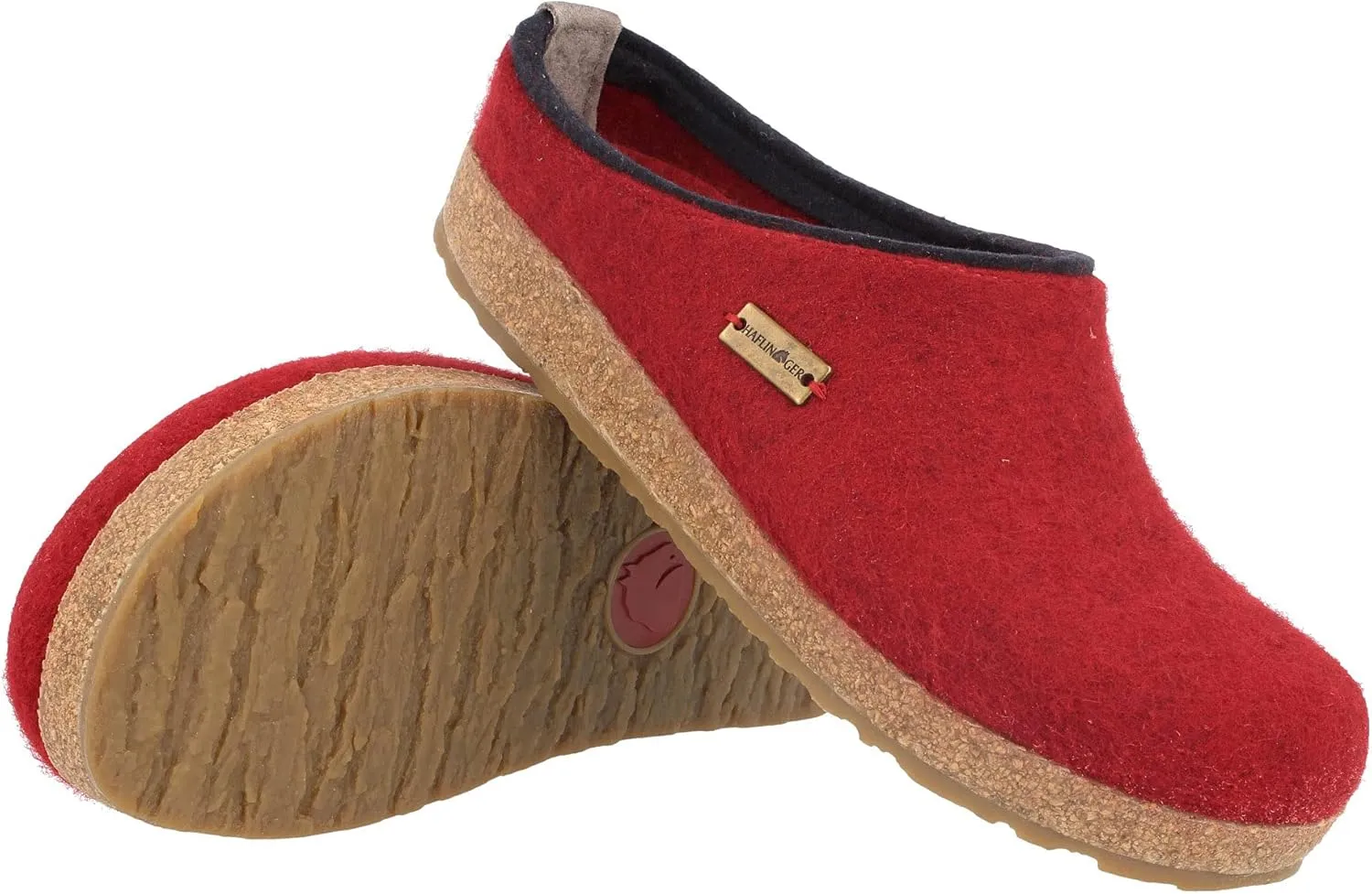 HAFLINGER Kris Felt Clog Wool Slipper Unisex