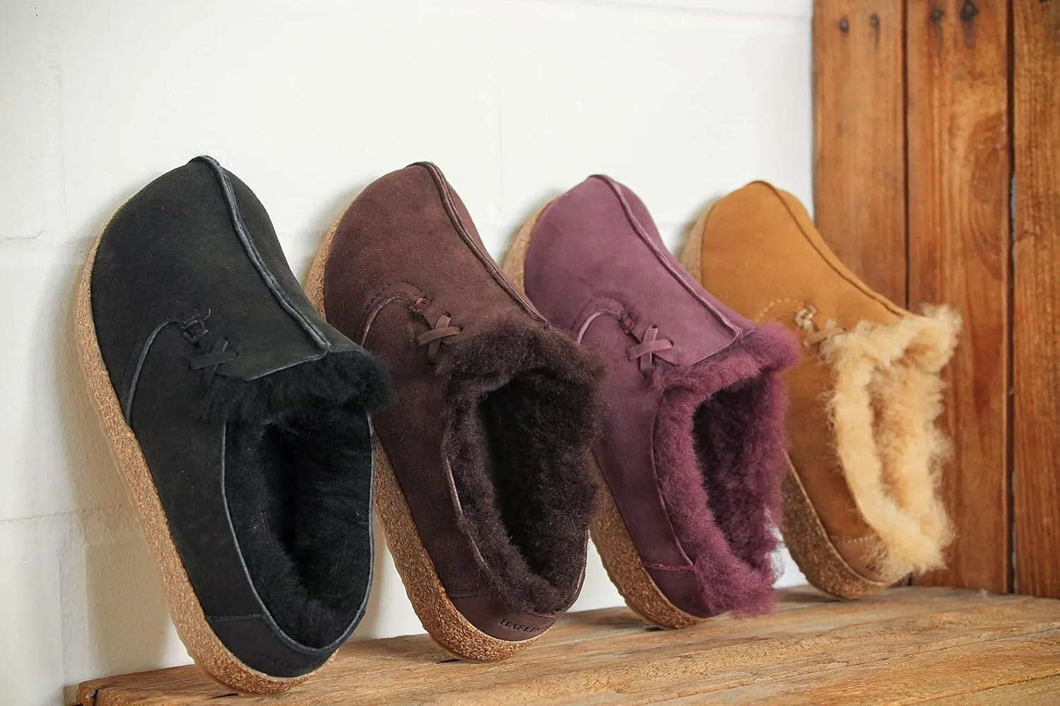 HAFLINGER Saskatchewan Lambskin Leather Clog Unisex