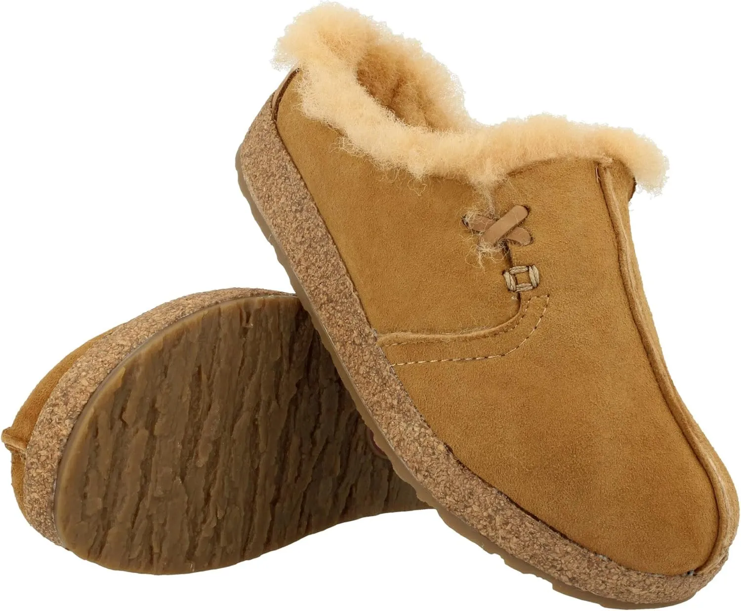 HAFLINGER Saskatchewan Lambskin Leather Clog Unisex