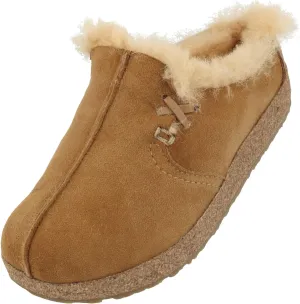 HAFLINGER Saskatchewan Lambskin Leather Clog Unisex