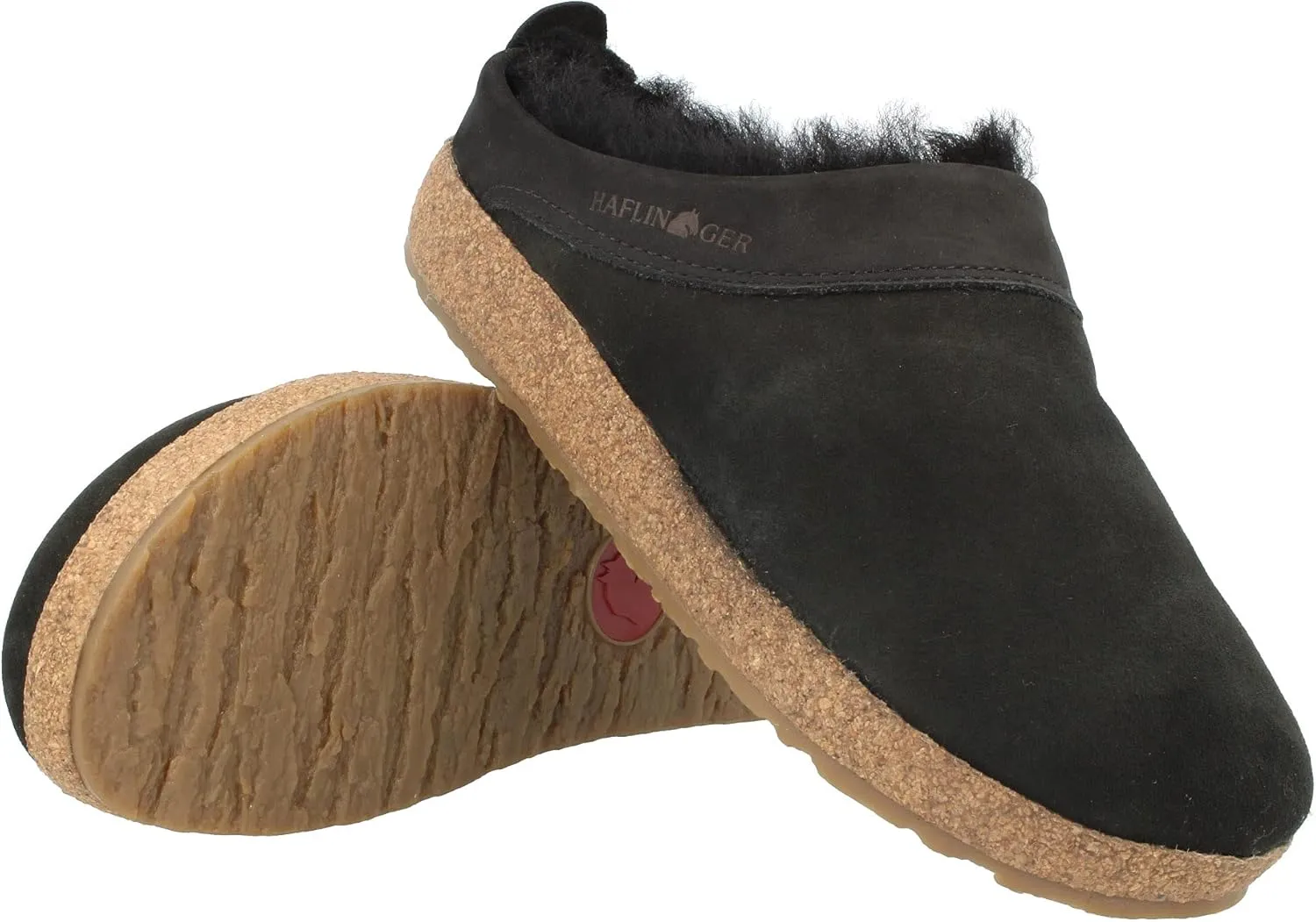 HAFLINGER Snowbird Lambskin Leather Clog Unisex