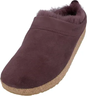 HAFLINGER Snowbird Lambskin Leather Clog Unisex