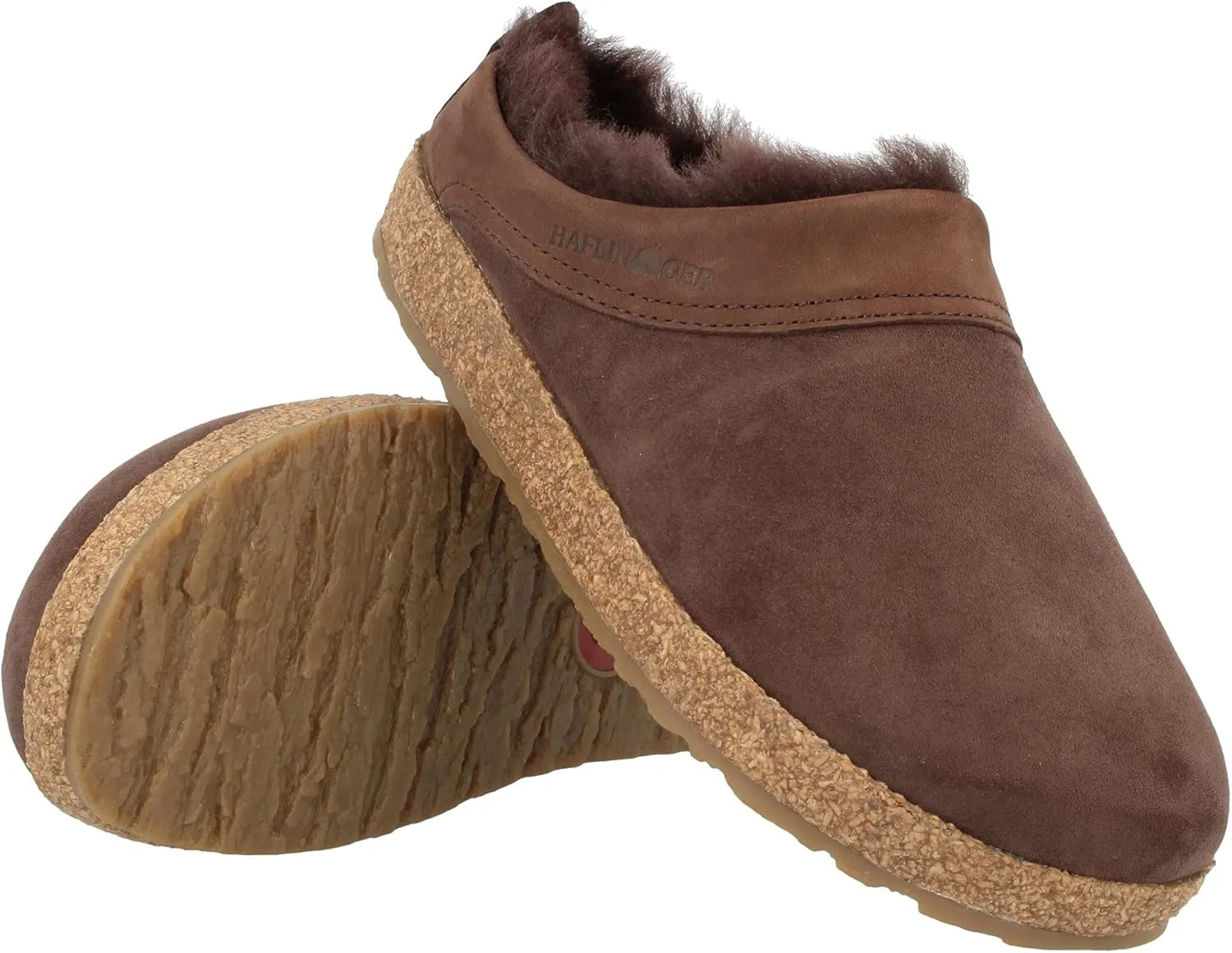 HAFLINGER Snowbird Lambskin Leather Clog Unisex