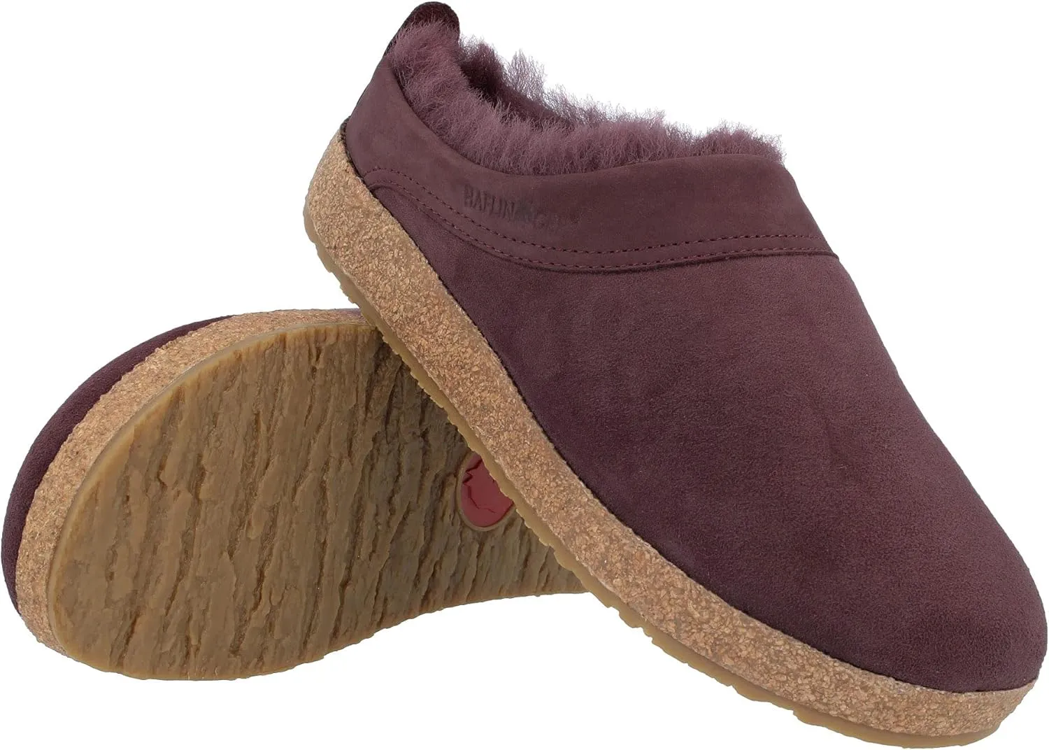 HAFLINGER Snowbird Lambskin Leather Clog Unisex