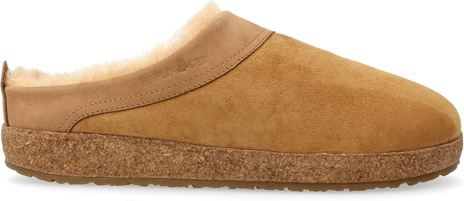 HAFLINGER Women's Snowbird Shearling Leather Clogs