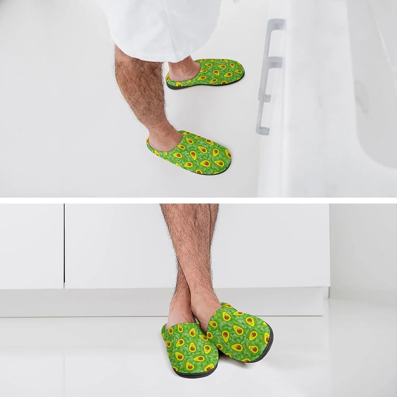 Halloween Slippers For Women Men Warm Memory Foam Cotton House Slippers Clogs Slippers Slip-On Shoes Indoors Outdoor