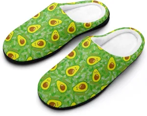 Halloween Slippers For Women Men Warm Memory Foam Cotton House Slippers Clogs Slippers Slip-On Shoes Indoors Outdoor