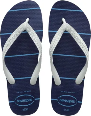 havaianas for Men - Top Color Essential Flip Flops - Navy Blue - 11/12