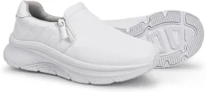 Hawkwell Women's Slip On Arch Support Comfortable Nurse Shoes Slip Resistant Lightweight Work Shoes