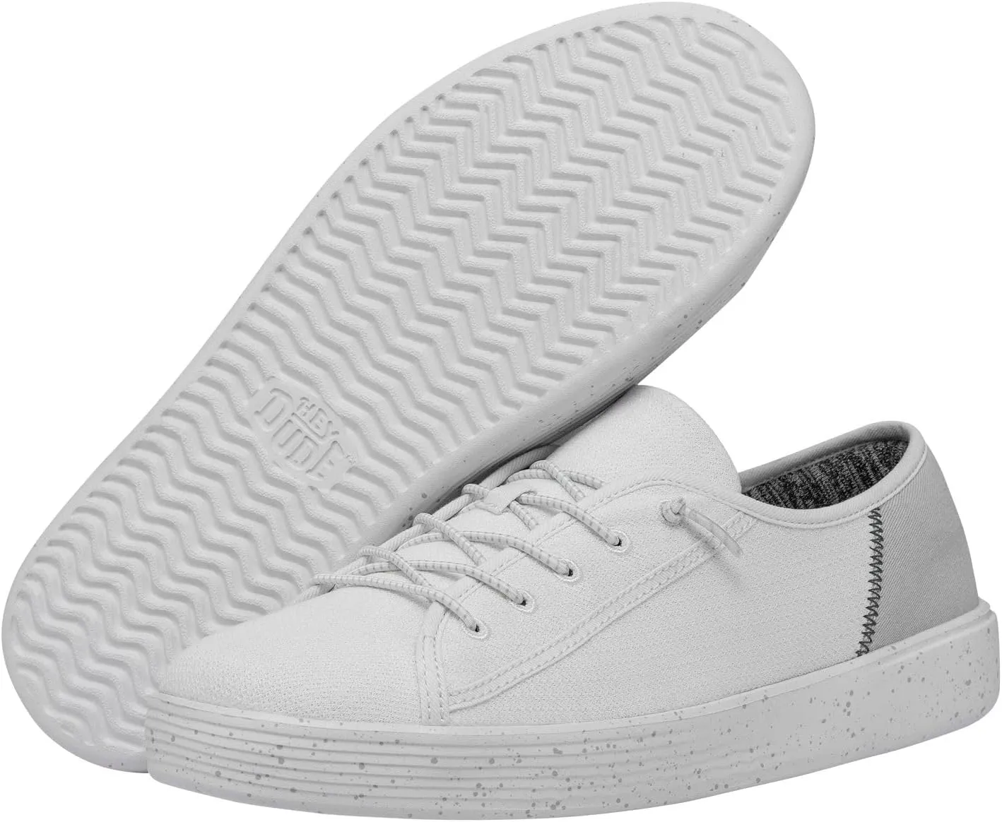 Hey Dude Men's Cody Canvas | Men's Shoes | Men's Slip On Sneakers | Comfortable & Light-Weight