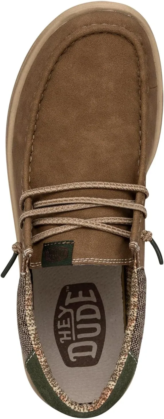 Hey Dude Men's Paul | Men’s Shoes | Men's Lace Up Loafers | Comfortable & Light-Weight